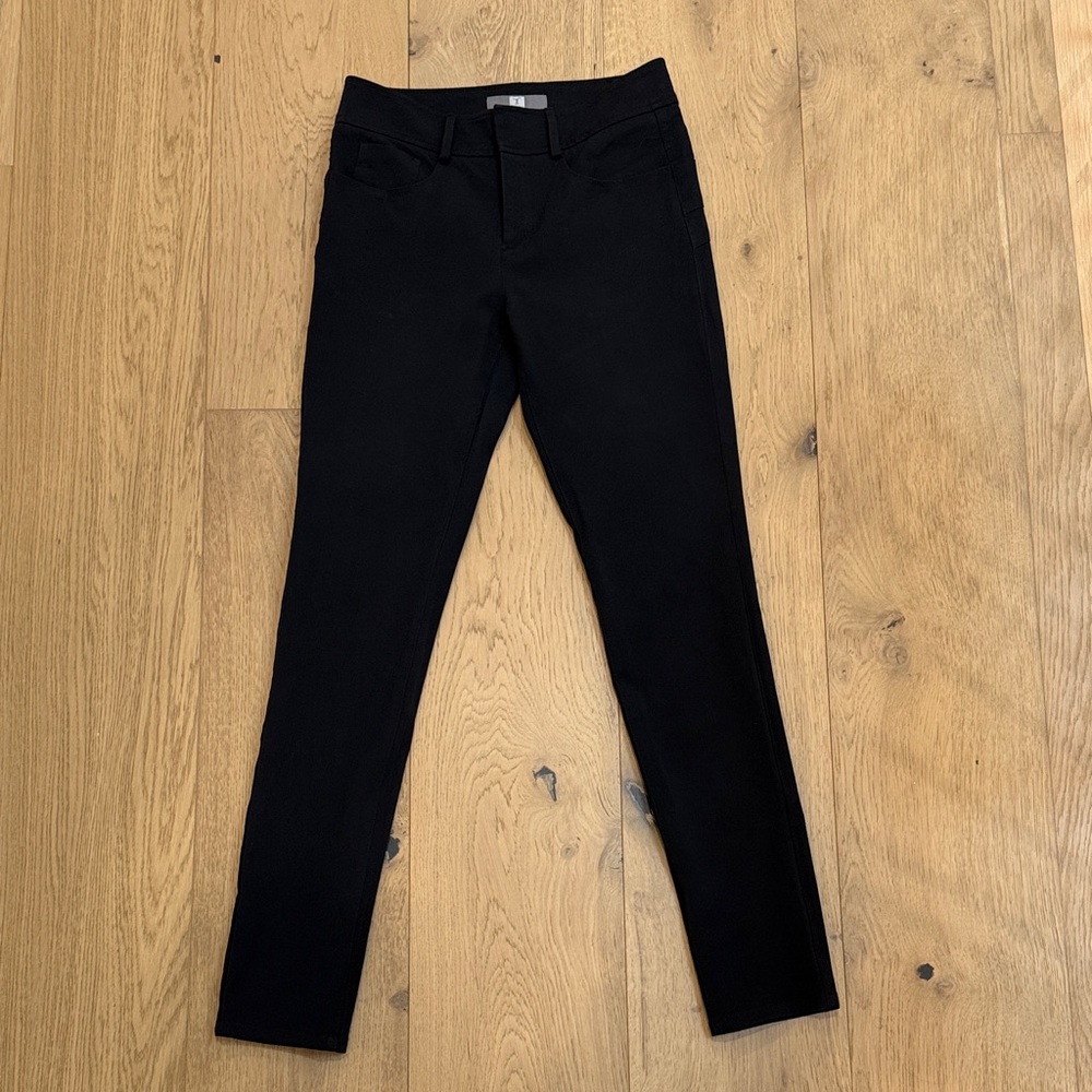 Tristan Black Skinny Leg Dress Pant High Stretch for Comfort